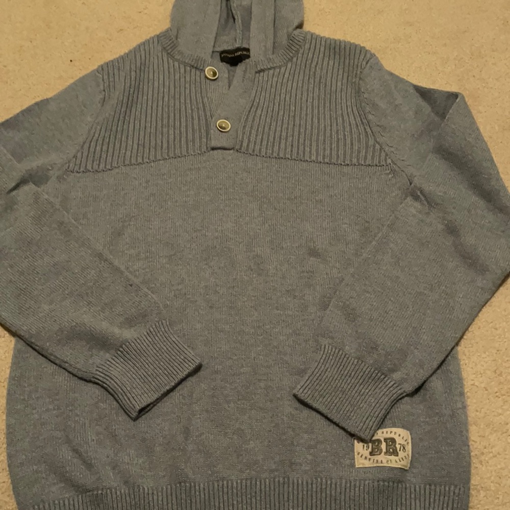 Banana republic hood sweater
